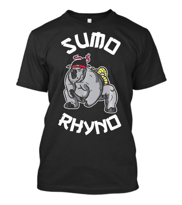 Sumo Rhino Fierce Animal Fighters T-Shirt