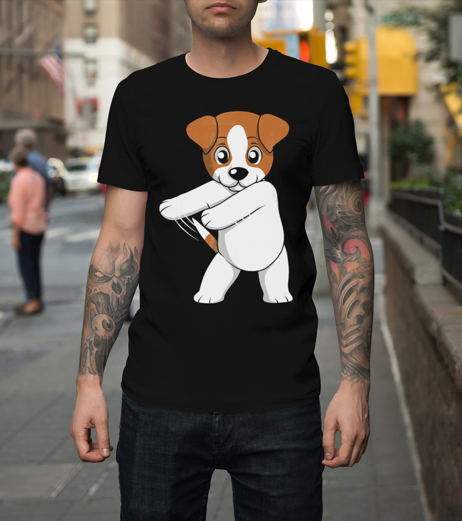 Jack Russell Terrier Floss Dance Flossin Puppy T-Shirt