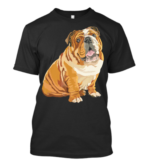 English Bulldog Lovers Dog Pop Gift T-Shirt