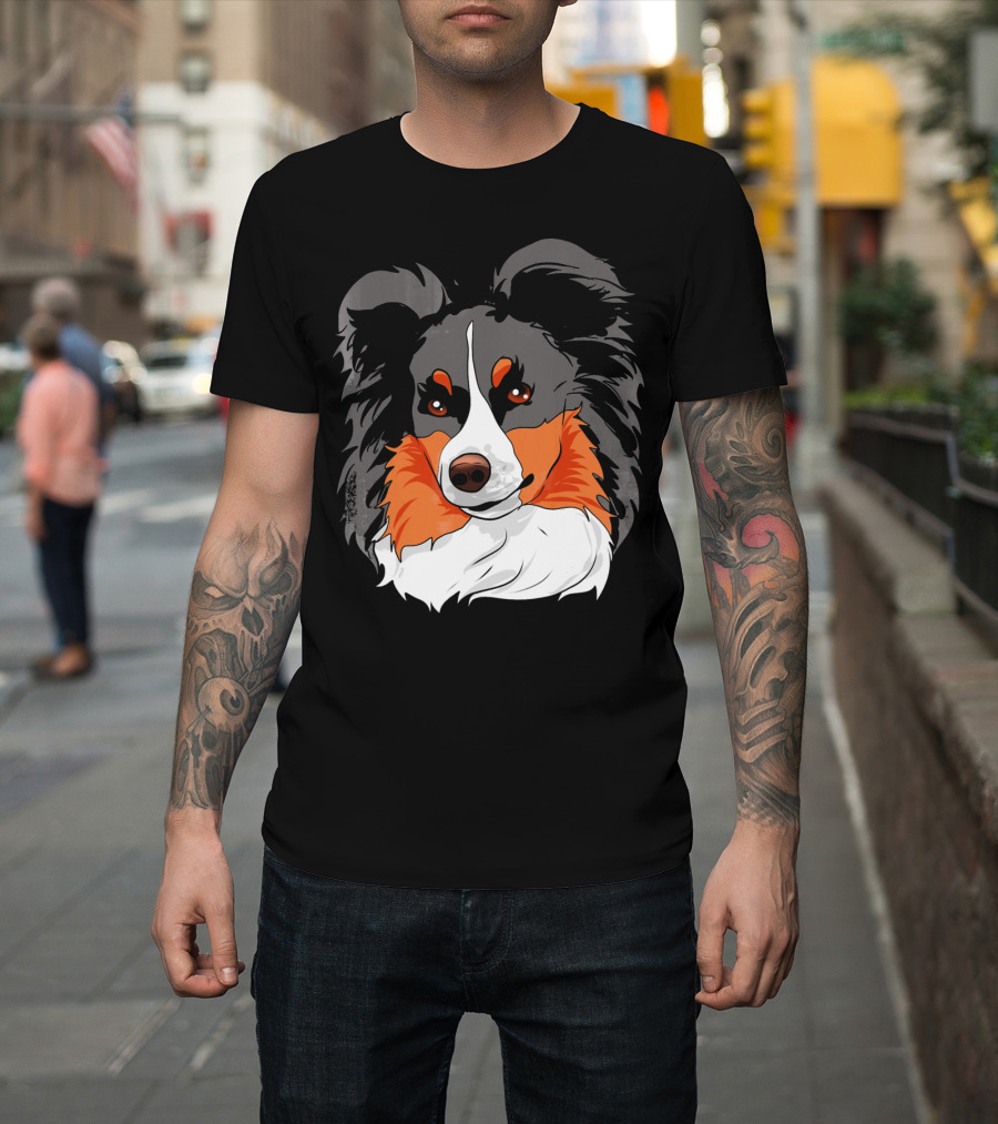 Shetland Sheepdog Dog Owner Artful T-Shirt