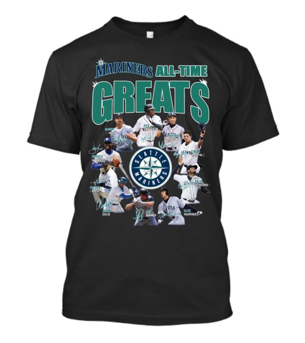 Seattle Mariners All-Time Greats T-Shirt