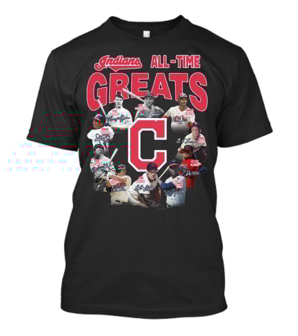 Indians All-Time Greats Cleveland Legends T-Shirt