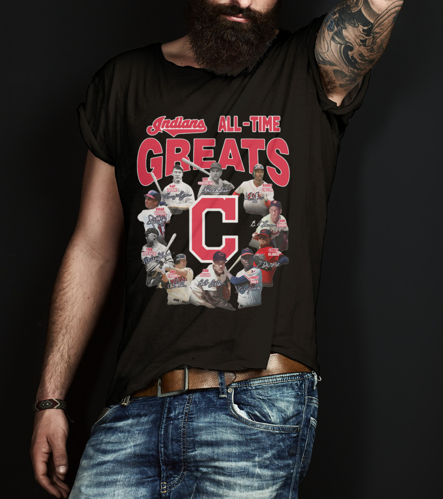 Indians All-Time Greats Cleveland Legends T-Shirt