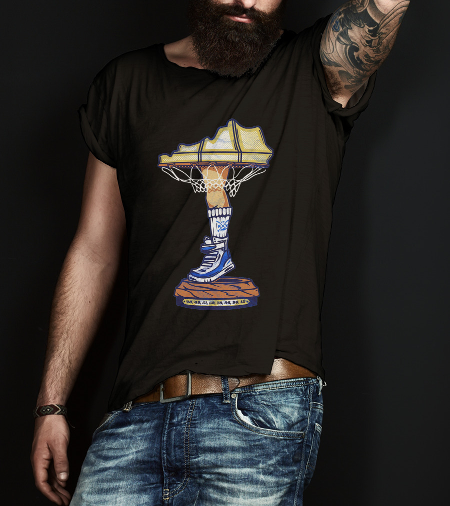 Kentucky State Leg Lamp Basketball Shoe Trophy 48 49 51 58 78 96 98 12 T-Shirt