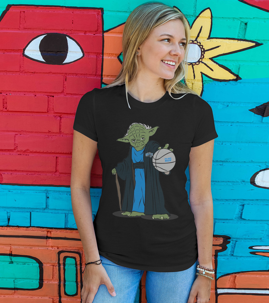 Master Yoda Orlando Magic Basketball T-Shirt