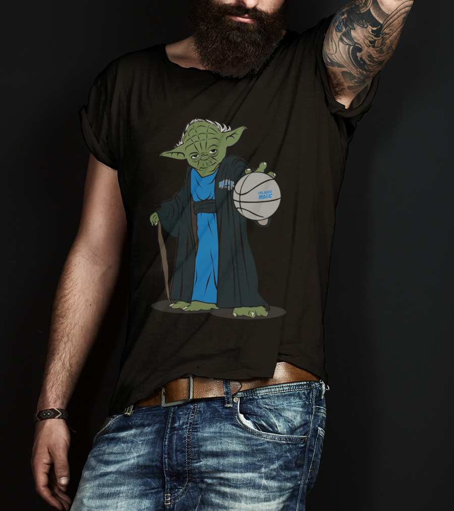 Master Yoda Orlando Magic Basketball T-Shirt