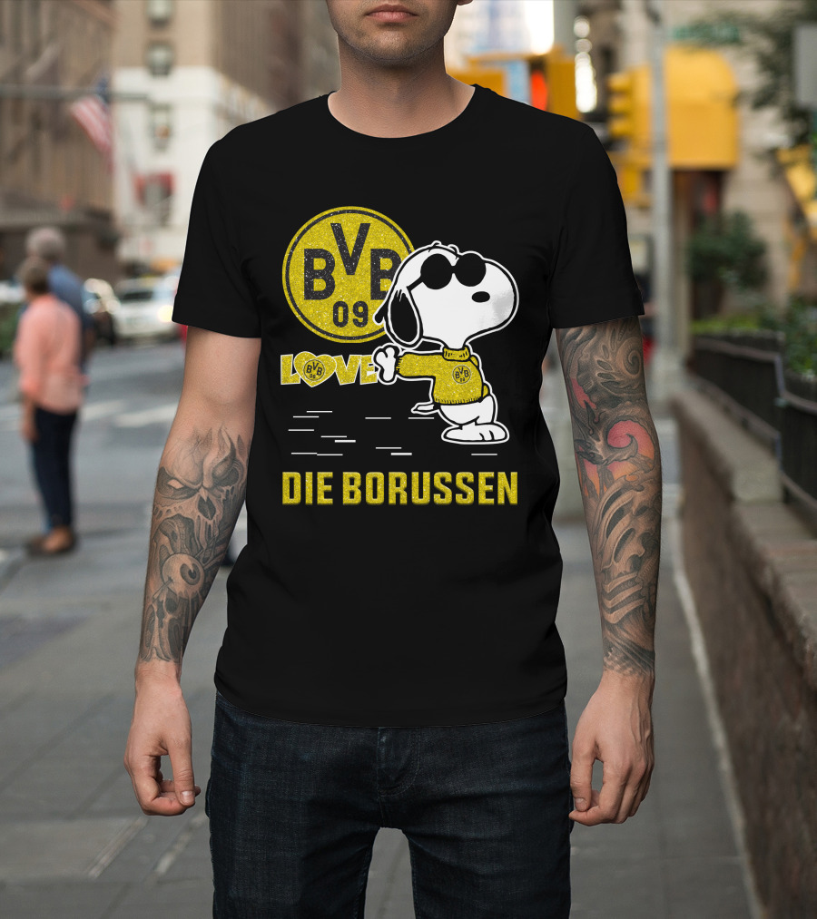 Snoopy BVB 09 Love Die Borussen T-Shirt