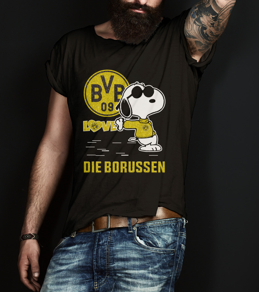 Snoopy BVB 09 Love Die Borussen T-Shirt