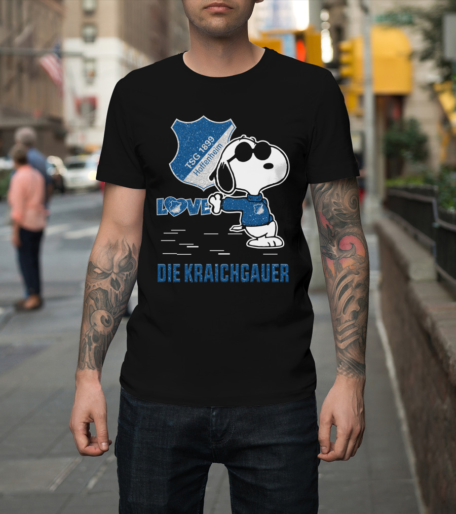 Snoopy Love TSG 1899 Hoffenheim Die Kraichgauer T-Shirt