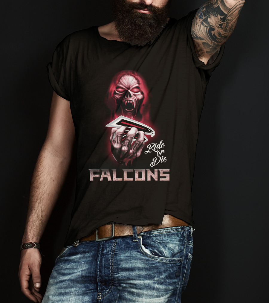 Atlanta Falcons Ride Or Die Nfl 146 Hd0002 T-Shirt