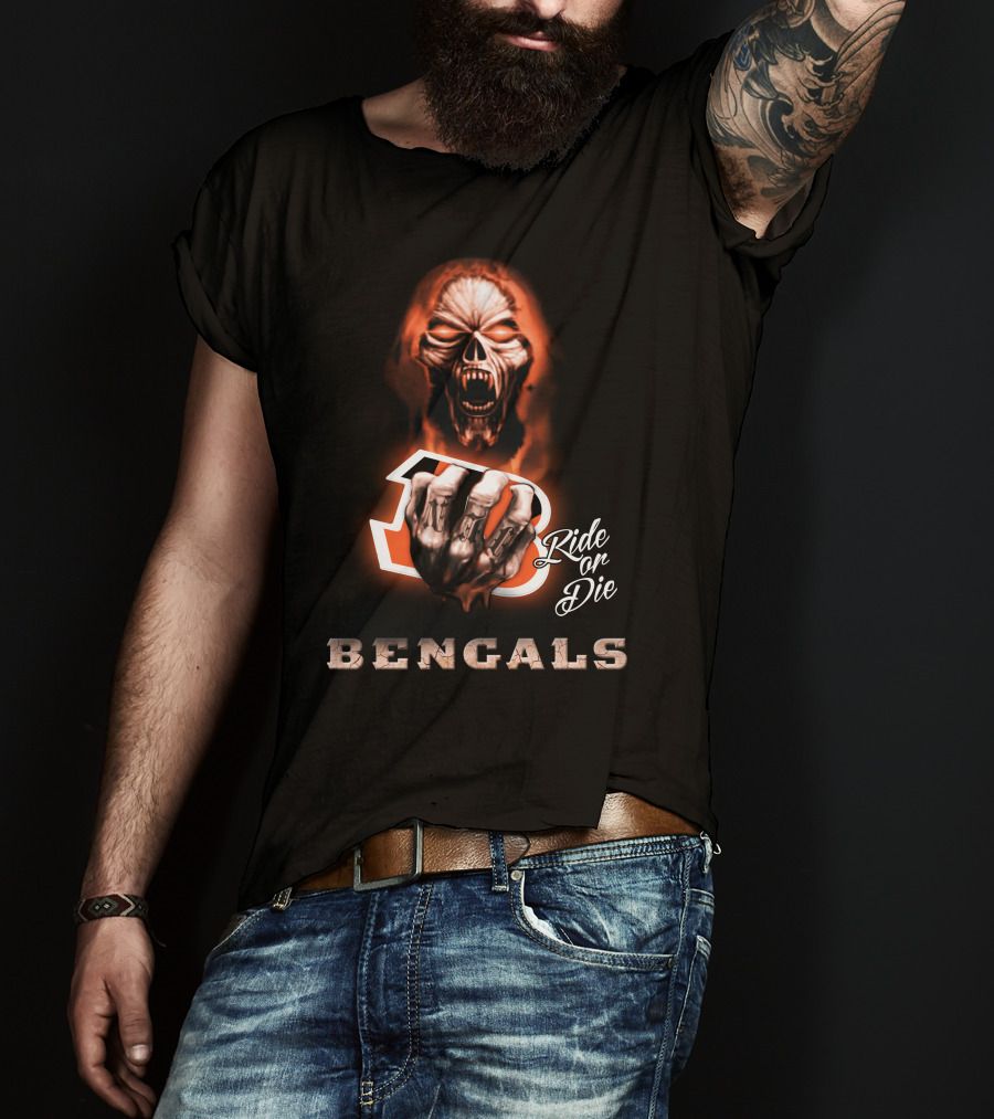 Cincinnati Bengals Ride Or Die 146 Hd0007 T-Shirt
