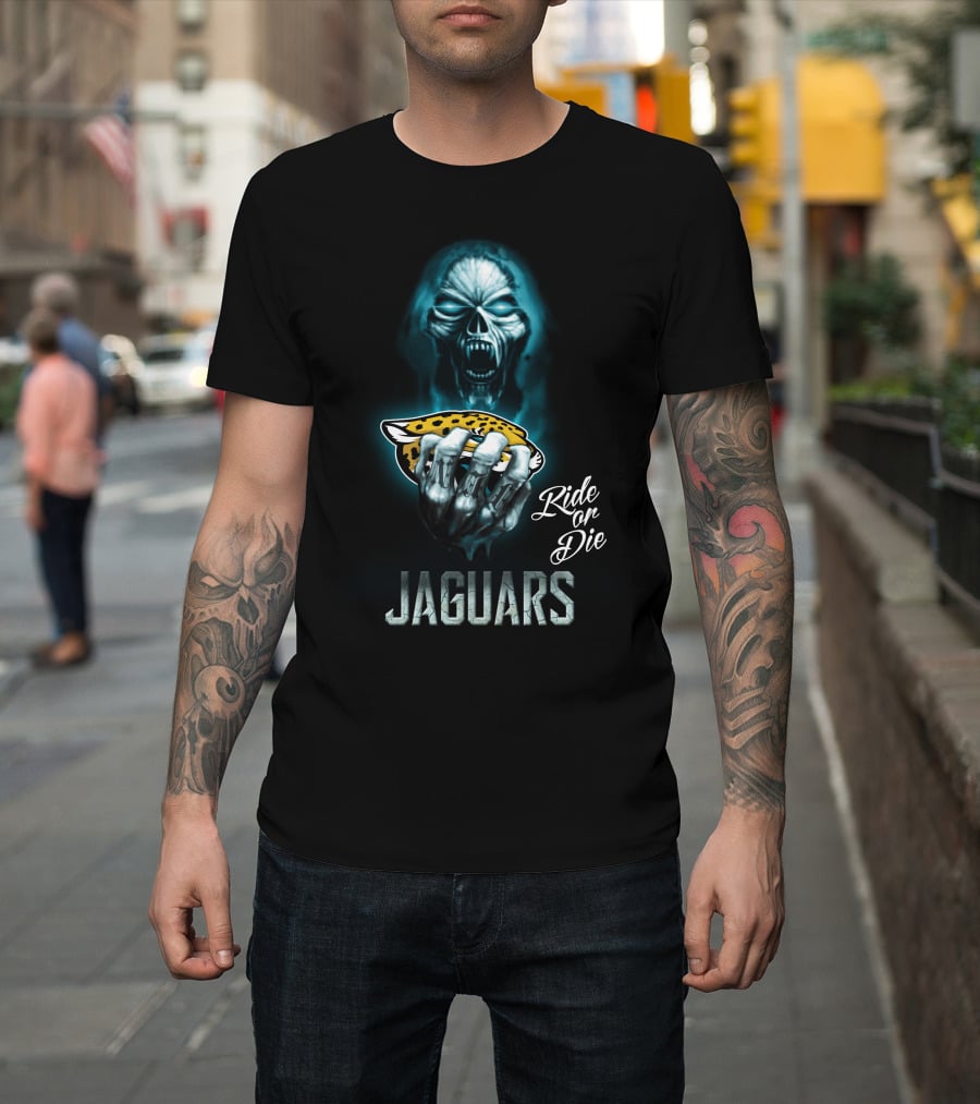 Jaguars Ride Or Die Nfl Jacksonville Jaguars 146 Hd0015 T-Shirt