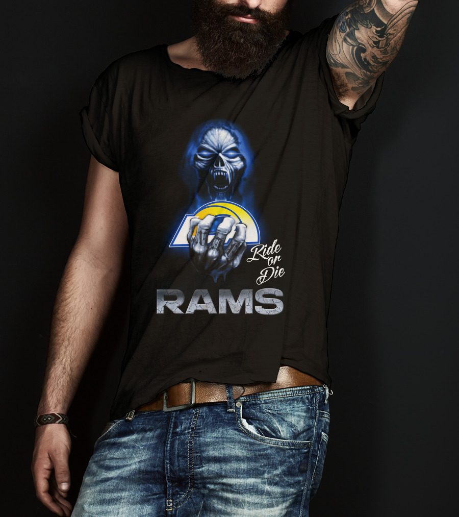 Los Angeles Rams Ride Or Die 146 Hd0019 T-Shirt