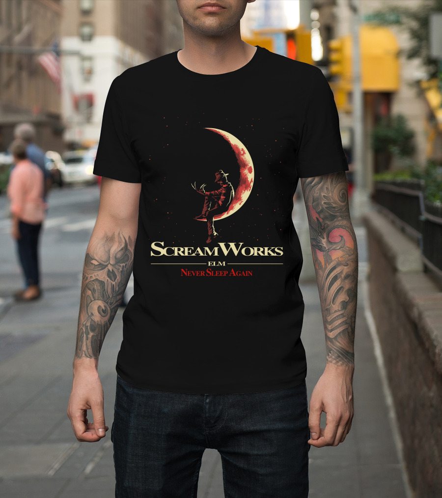 Scream Works Elm Never Sleep Again T-Shirt