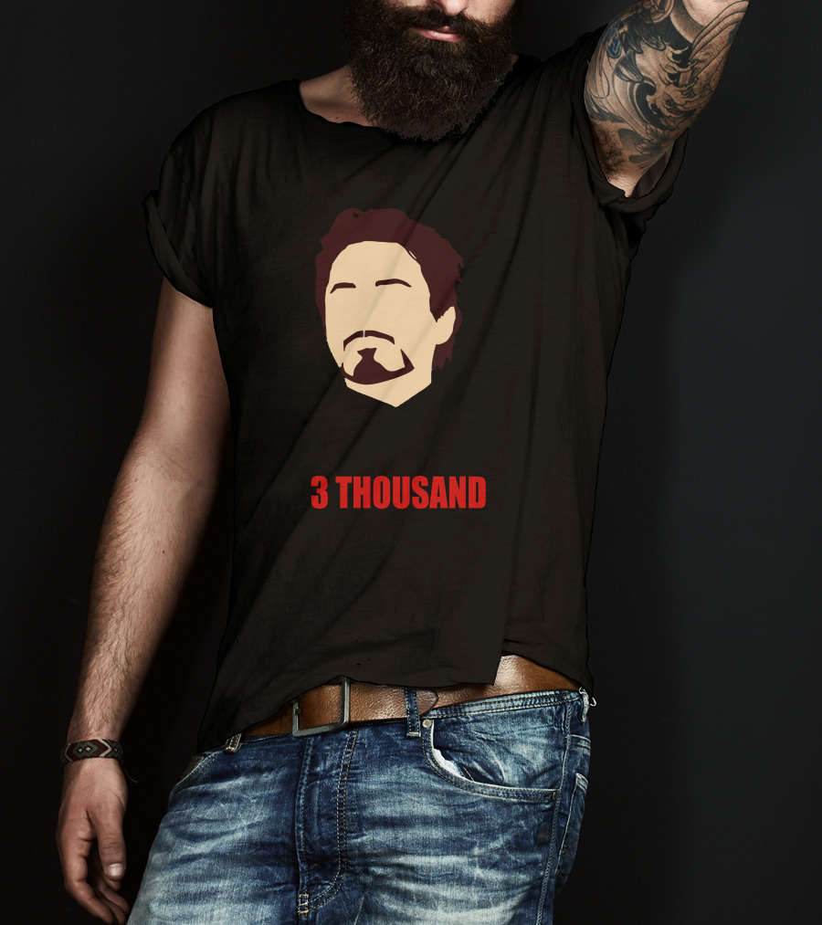 I Love U 3 Thousand Times Iron Man T-Shirt