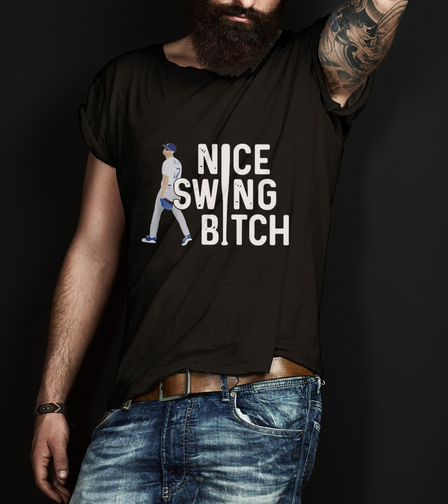 Nice Swing Bitch Free Joe Kelly Fight Club T-Shirt