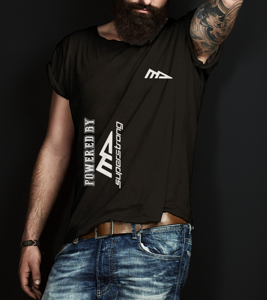 Powered By MD Golf Superstrong T-Shirt