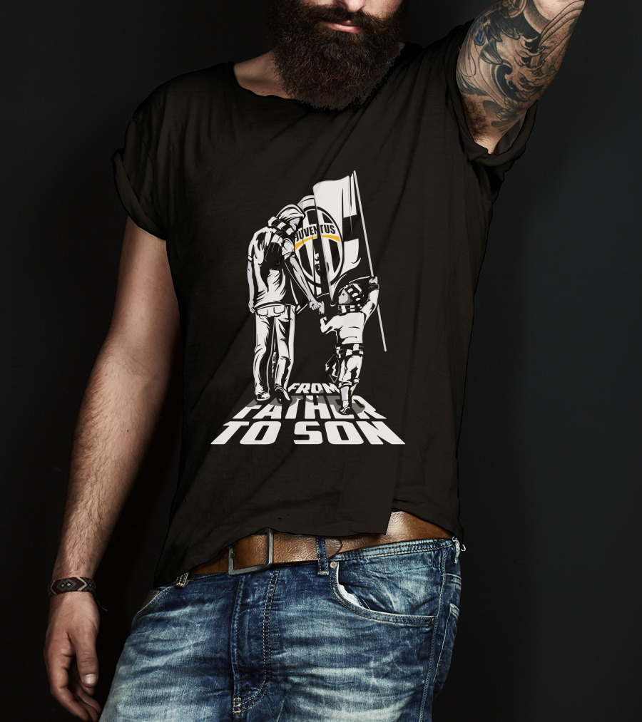 Juventus From Father To Son T-Shirt