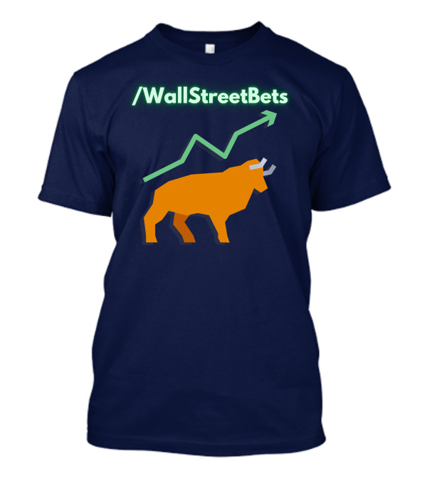 WallStreetBets Bull Market Stock Investing Trading Arrow T-Shirt