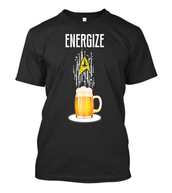 Energize Beer StarTR Badge T-Shirt