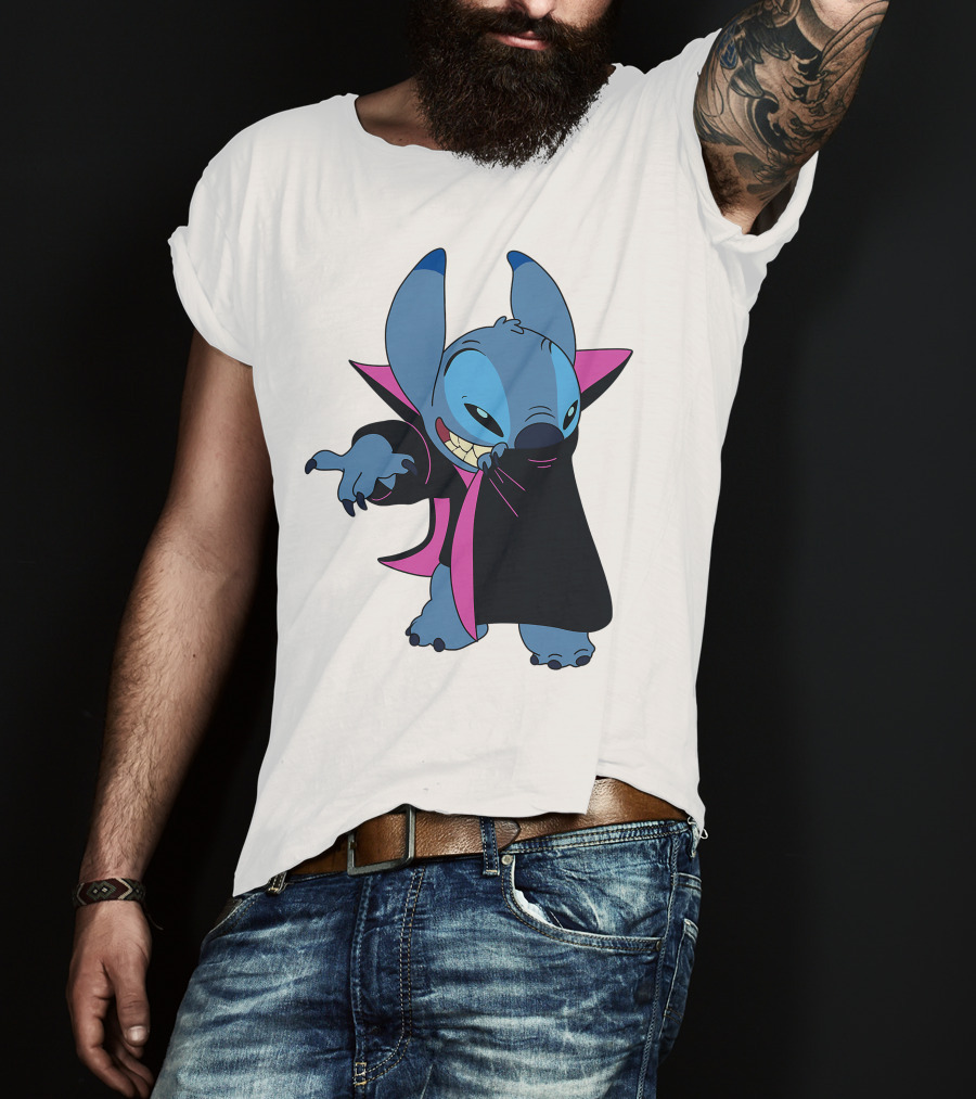 Disney Stitch Halloween Vampire Costume T-Shirt