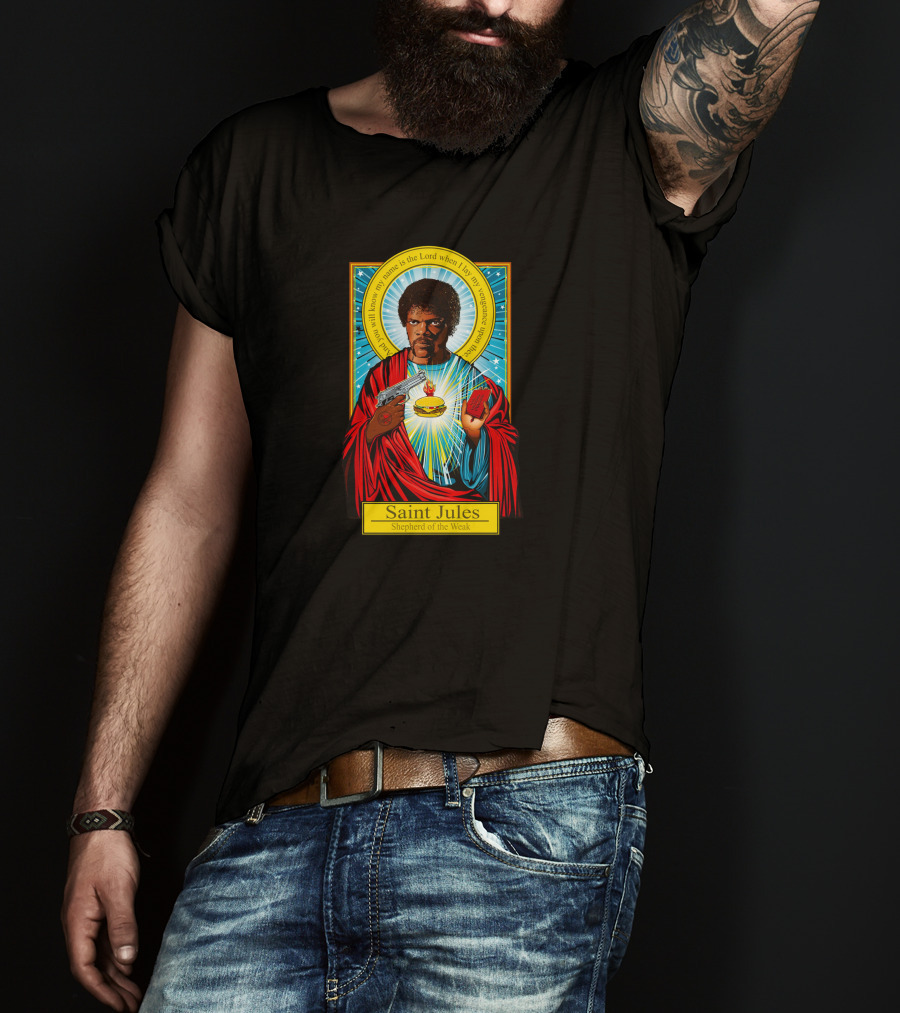 Saint Jules Shepherd Of The Weak Almighty Vengeance T-Shirt