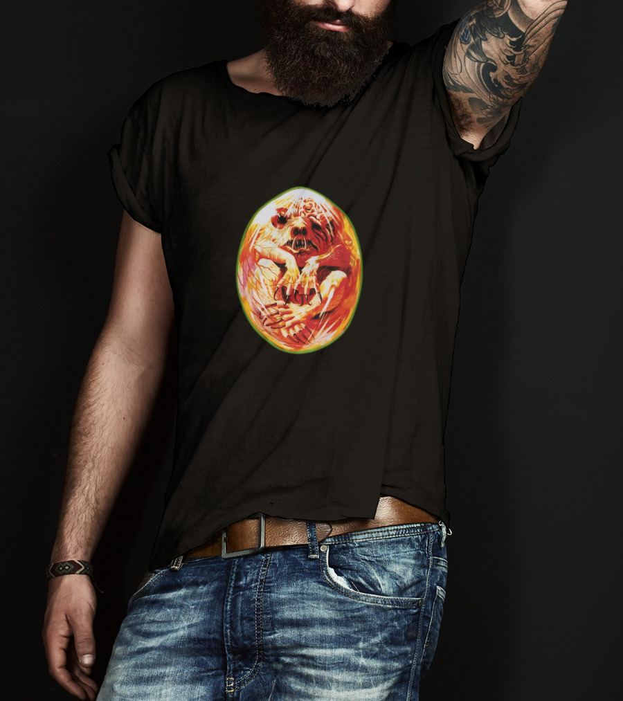 Prophecy Creature Emerging From Fiery Egg T-Shirt