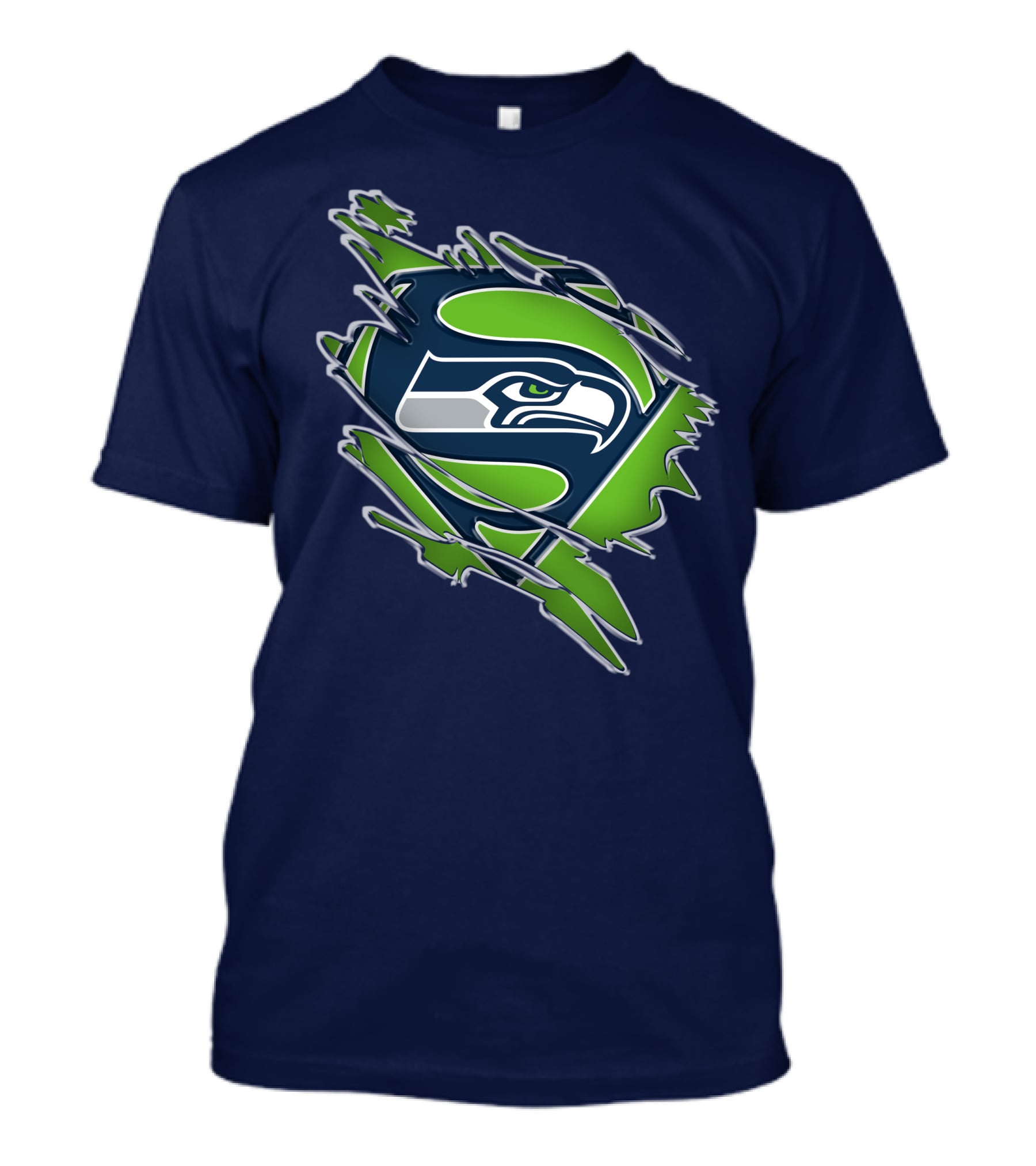 Seahawks Super Logo Emblem T-Shirt