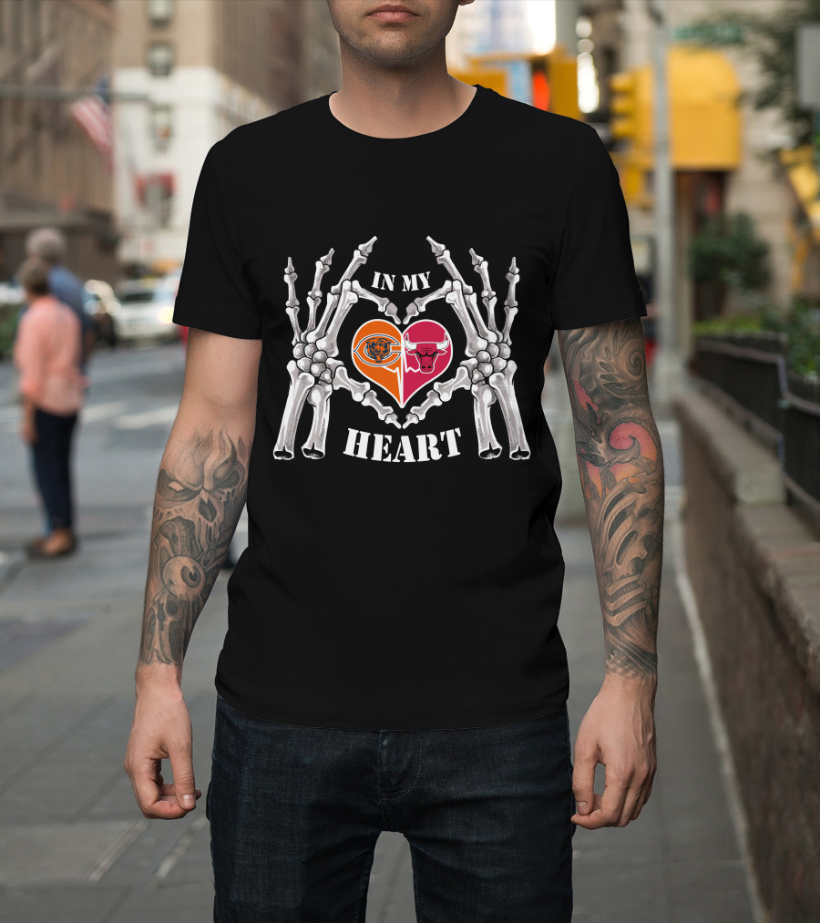 Bears Bulls In My Heart T-Shirt