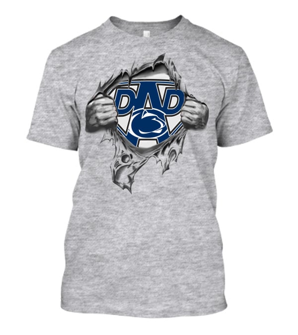 Penn State Dad Super Hero Emblem T-Shirt