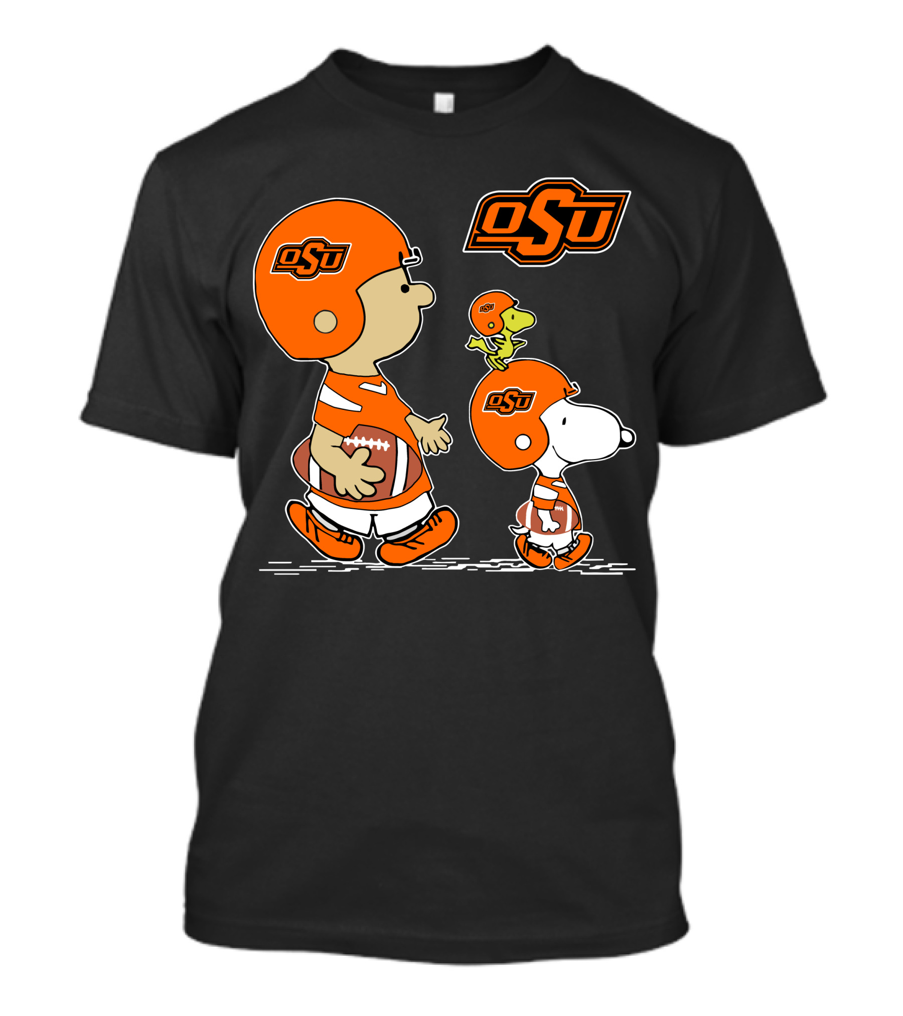 OSU Oklahoma State Cowboys Football Characters T-Shirt