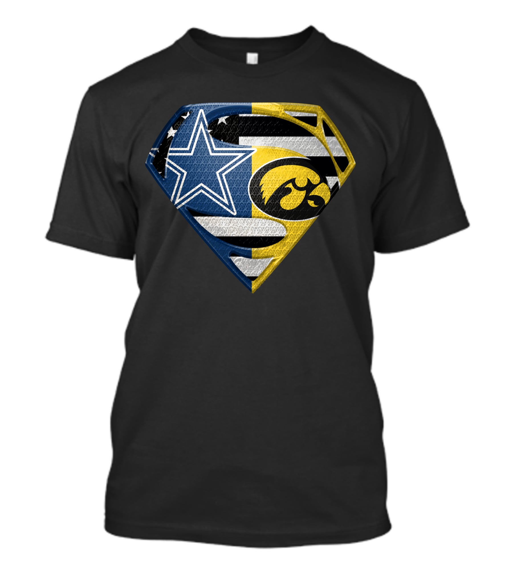 Cowboys Wildcats Superman Iowa T-Shirt
