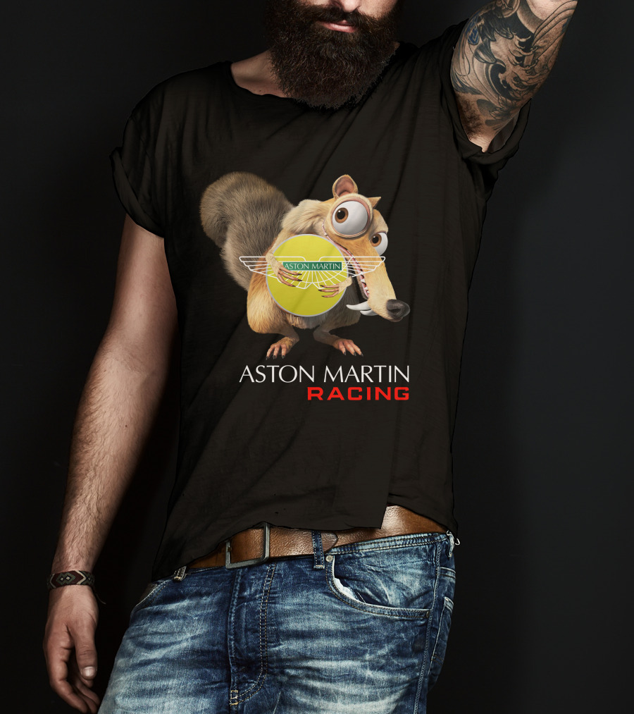 ASTON MARTIN RACING Ice Age Scrat Winged T-Shirt