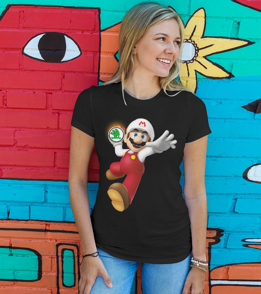 Mario Holding SKODA Emblem T-Shirt