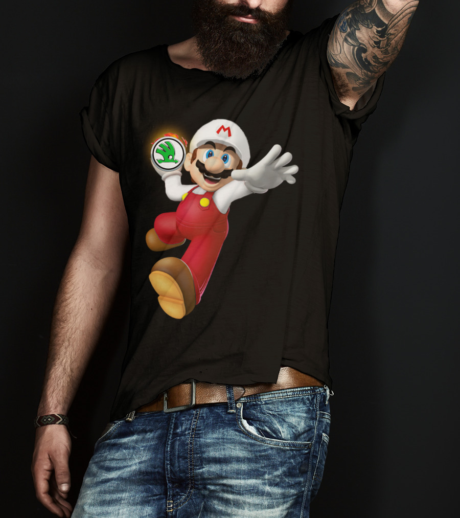 Mario Holding SKODA Emblem T-Shirt
