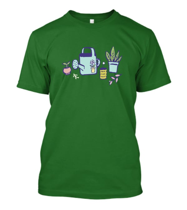 Omocat Merch Omori A Home For Flowers Watering Can Plant Pots T-Shirt
