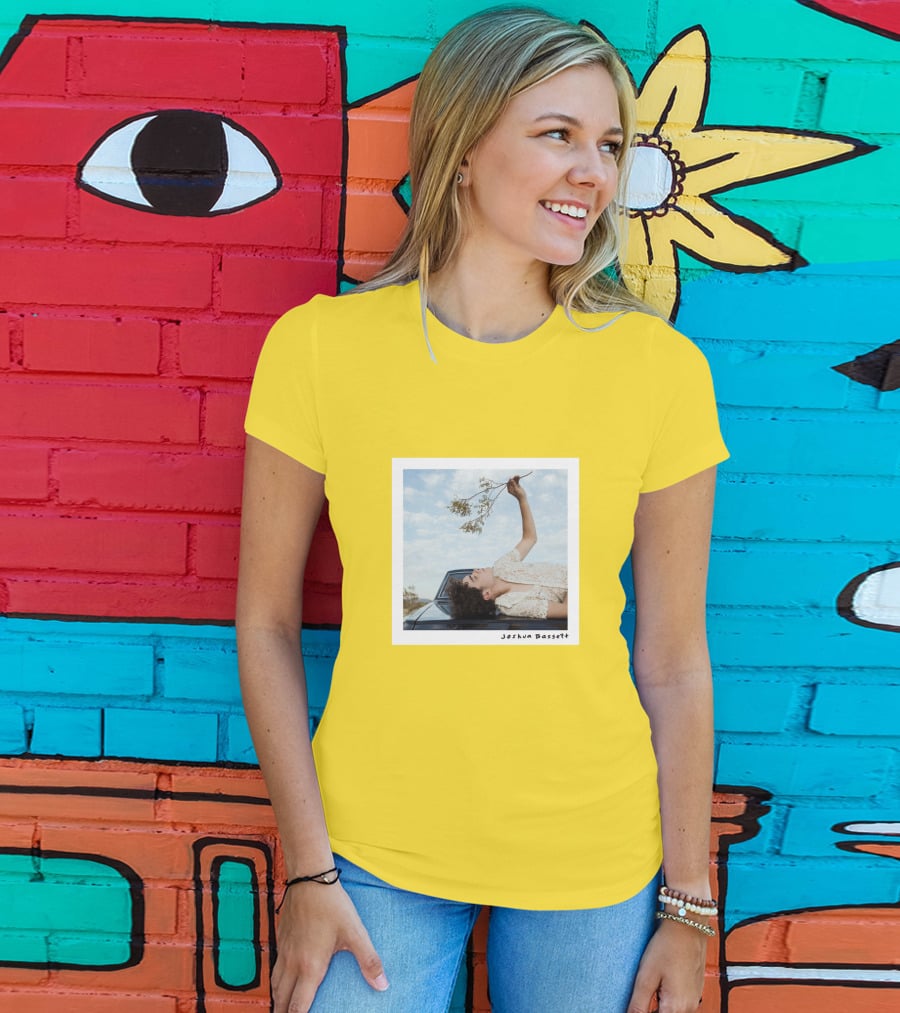 Joshua Bassett Floral Pose Vintage Aesthetic T-Shirt