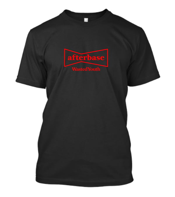 Afterbase Wasted Youth Iconic Red Symbol Don't Bother Me Anymore T-Shirt