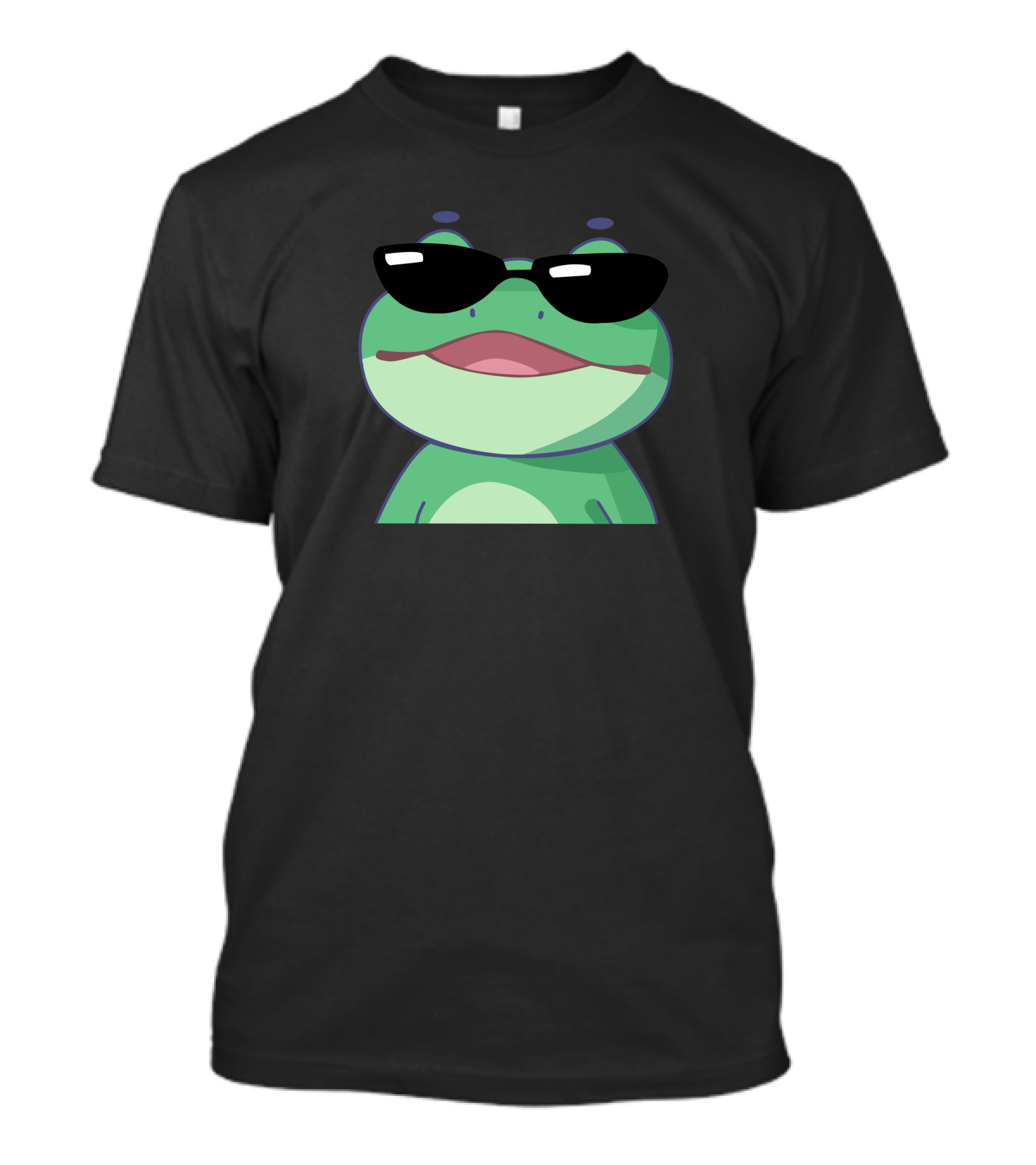 Shop The BoomerNa Merch Store Cool Frog With Sunglasses T-Shirt