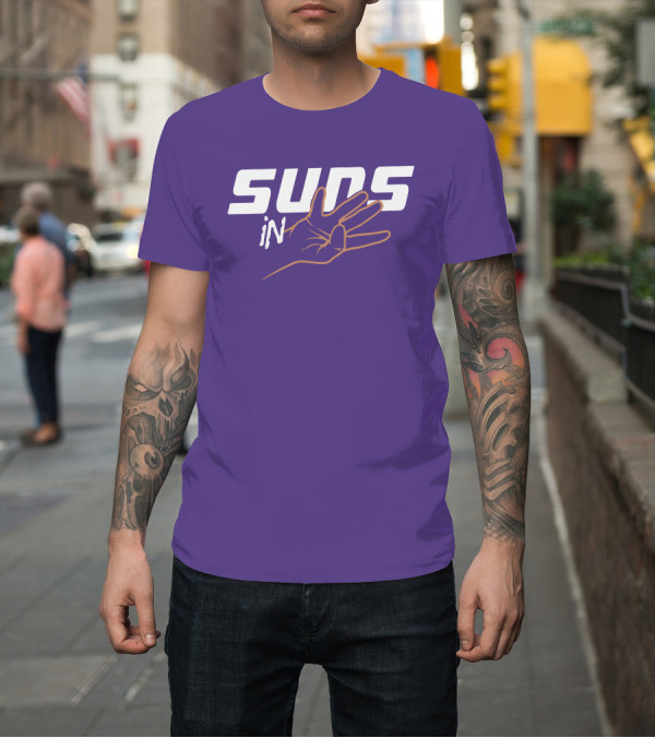 Shirt: Dave Portnoy Suns In Hand Gesture Iconic T-Shirt Dave Portnoy Suns In Hand Gesture Iconic T-Shirt