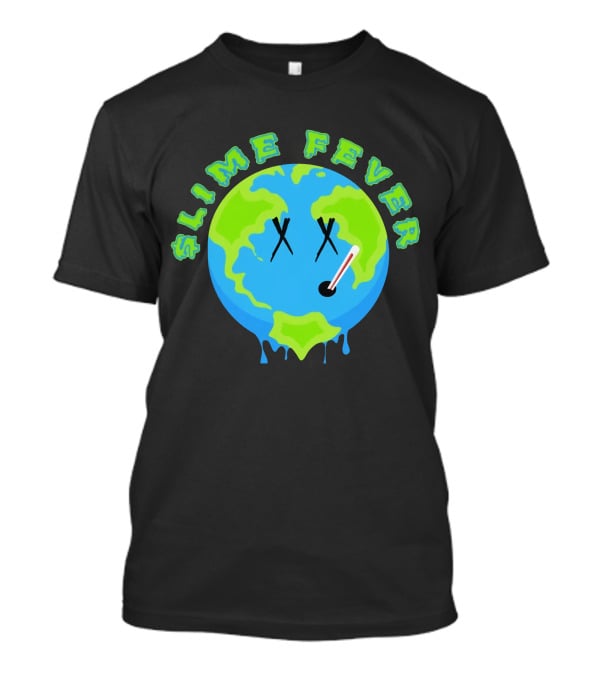 Slime Fever Earth Face Thermometer Design YNW Melly Merch Store T-Shirt