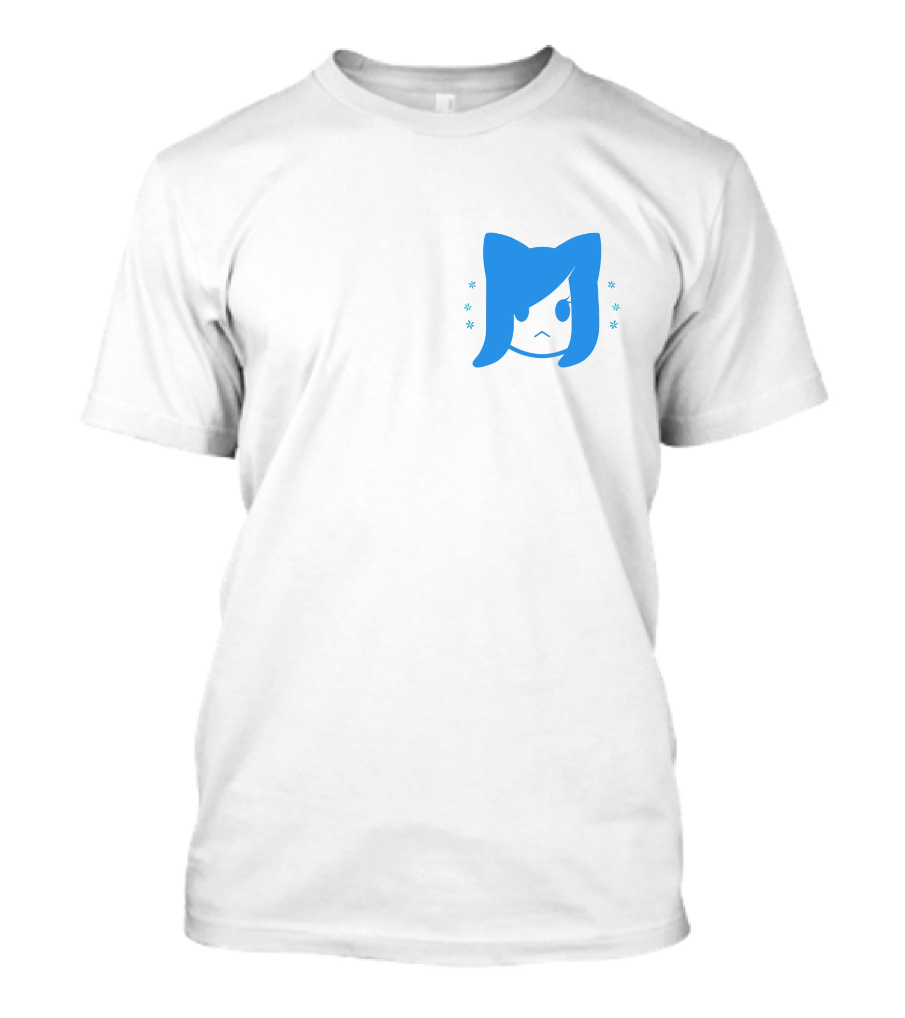 Shop Akidearest Merch Store Blue Character T-Shirt