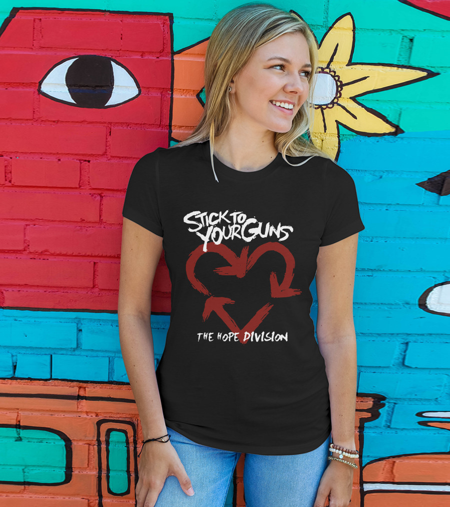 Stick To Your Guns The Hope Division Heart Arrow T-Shirt