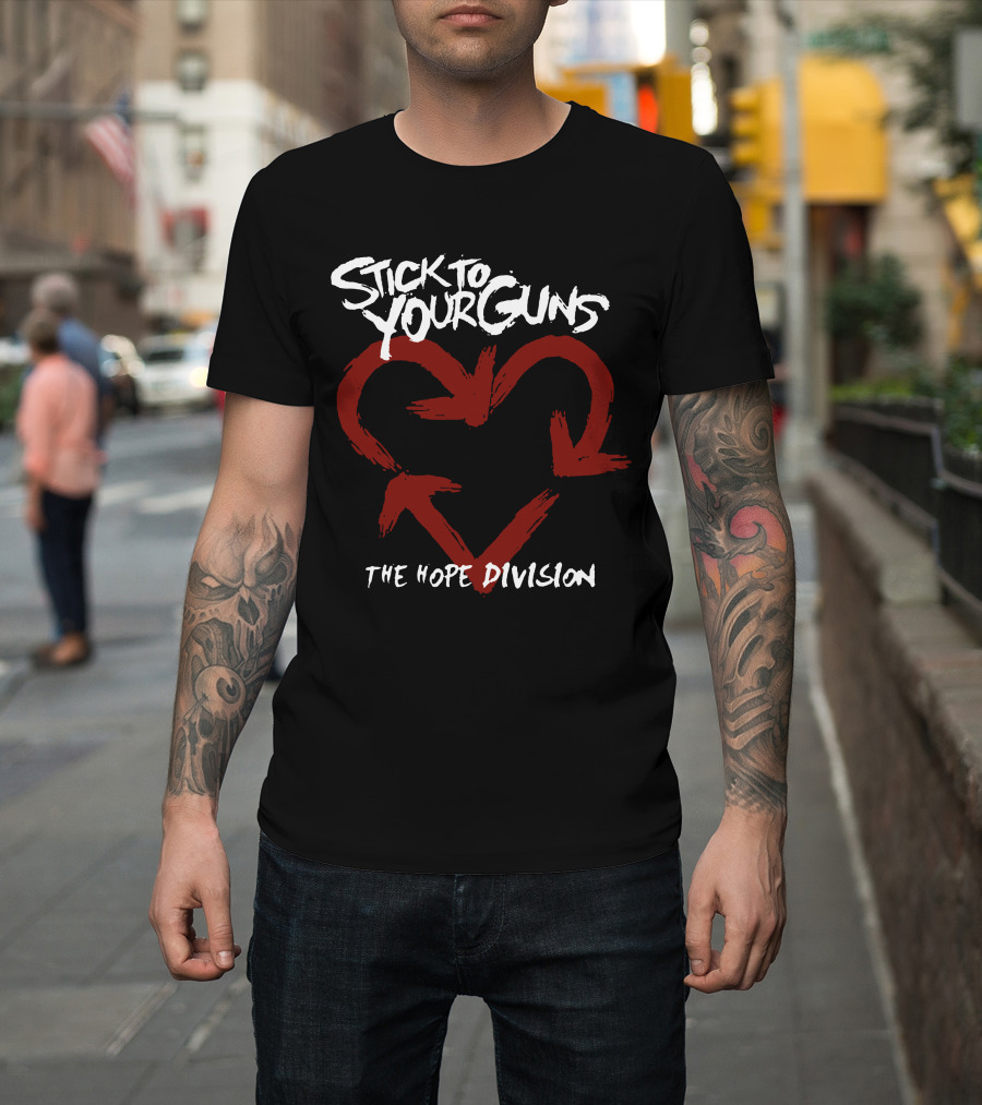 Stick To Your Guns The Hope Division Heart Arrow T-Shirt