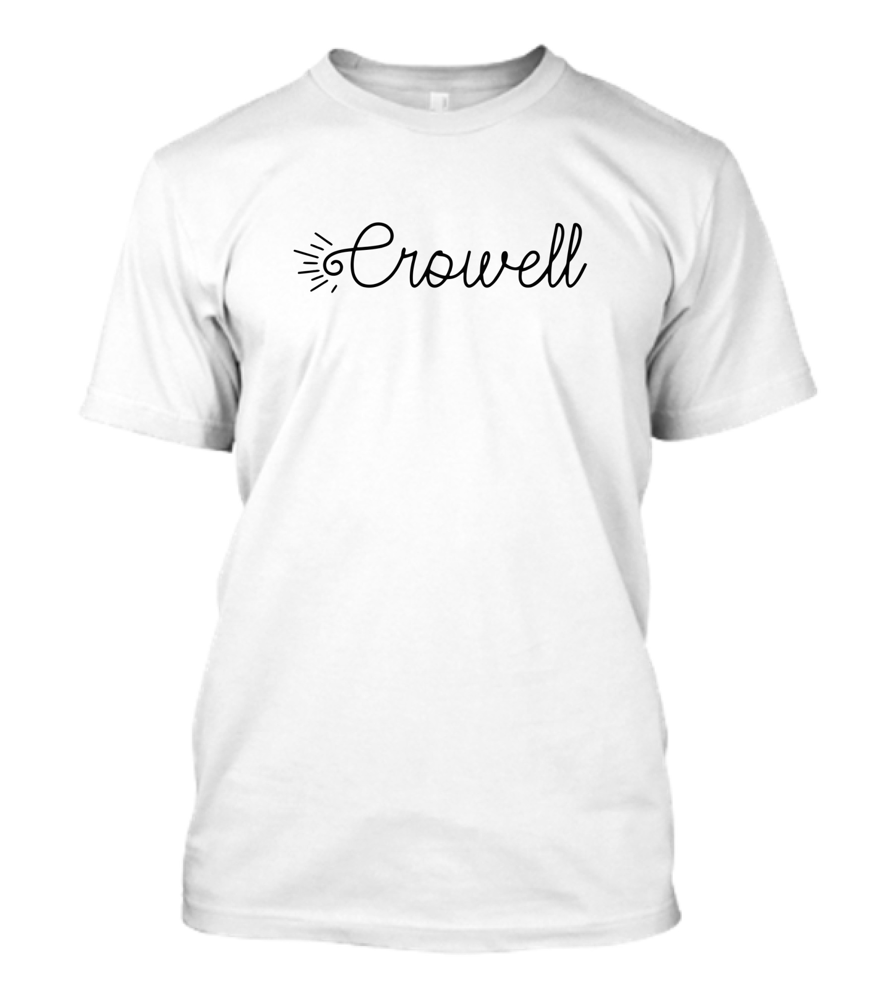 Crowell Script From The Sadie Crowell Merch Store Collection T-Shirt