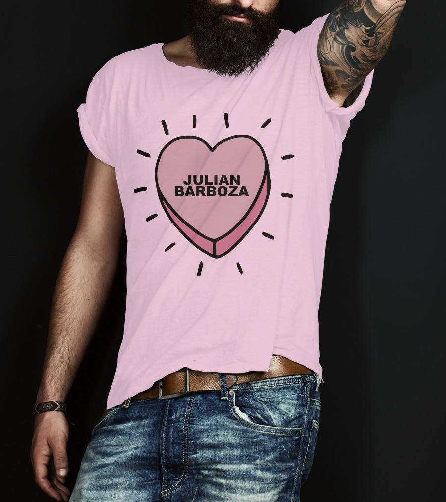 JULIAN BARBOZA HEART T-Shirt