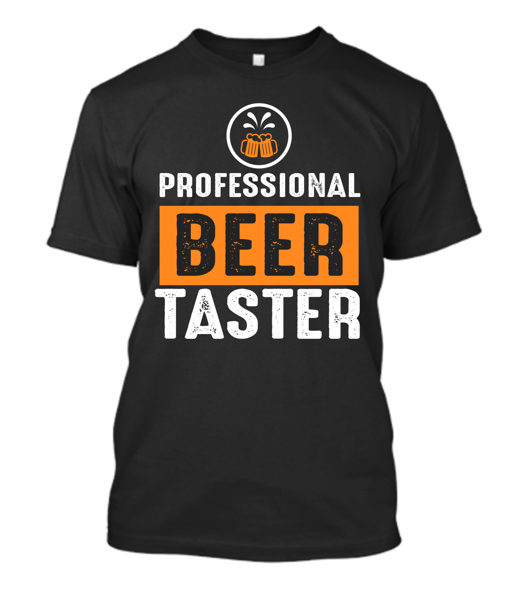 PROFESSIONAL BEER TASTER Two Frothy Mugs T-Shirt