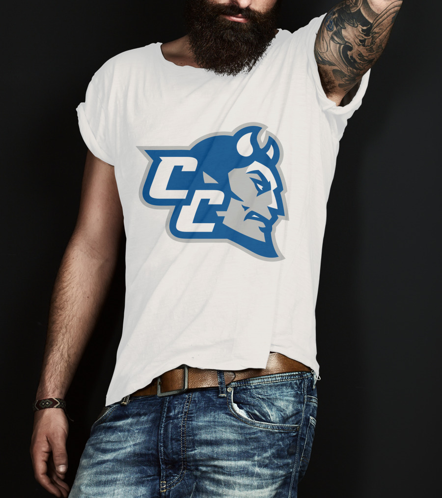 CCSU Blue Devils Logo Central Connecticut T-Shirt