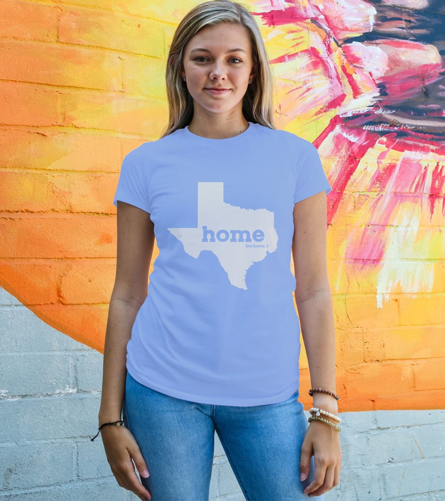 Home Shark Tank Texas State Silhouette The Home T T-Shirt