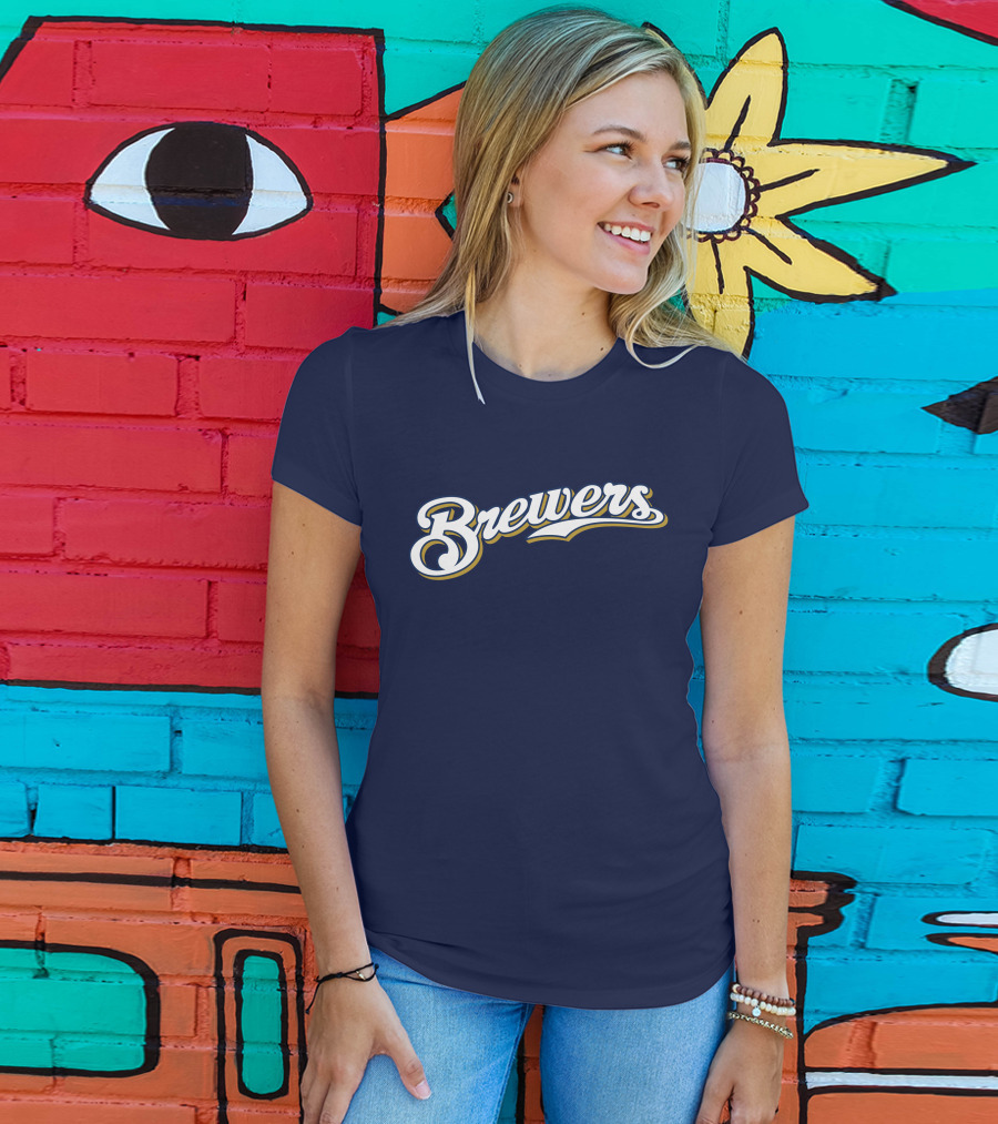 Milwaukee Brewers Script T-Shirt